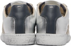 Maison Margiela Silver Replica Iridescent Sneakers