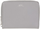 A.P.C. Gray Emmanuel Wallet