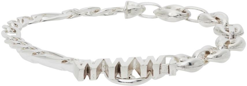 Photo: WWW.WILLSHOTT Silver Fused Chain Bracelet