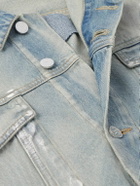 VETEMENTS - Oversized Distressed Denim Jacket - Blue