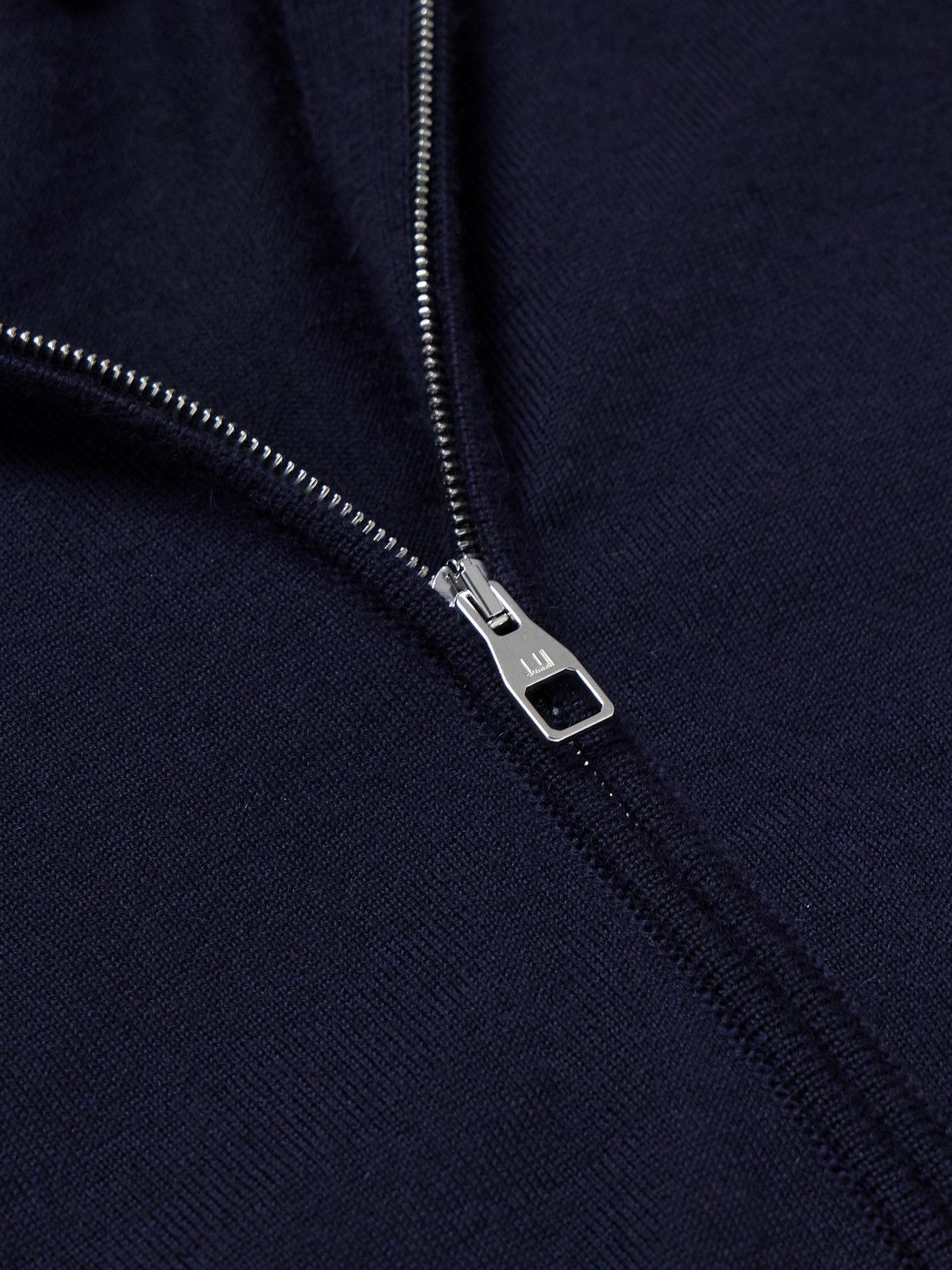 Dunhill - Cashmere Half-Zip Sweater - Blue Dunhill