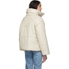 Nanushka Beige Puffer Jacket