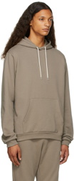 John Elliott Khaki Beach Hoodie