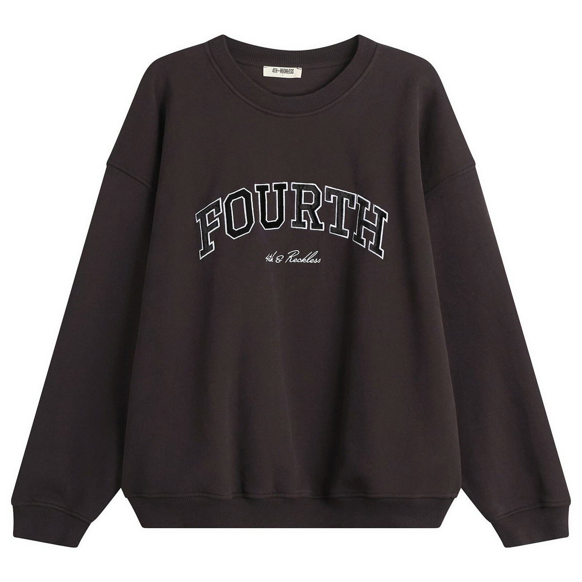 4th & Reckless Women's Leon Sweatshirt in Chocolate