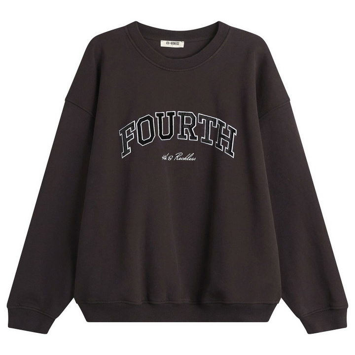 Photo: 4th & Reckless Women's Leon Sweatshirt in Chocolate