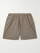 SSAM - Wide-Leg Shell Shorts - Brown