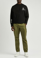 Moncler Grenoble Day-Namic Logo Cotton Sweatshirt Black