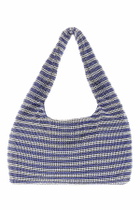 Kara Embellished Fabric Mini Crystal Mesh Shoulder Bag