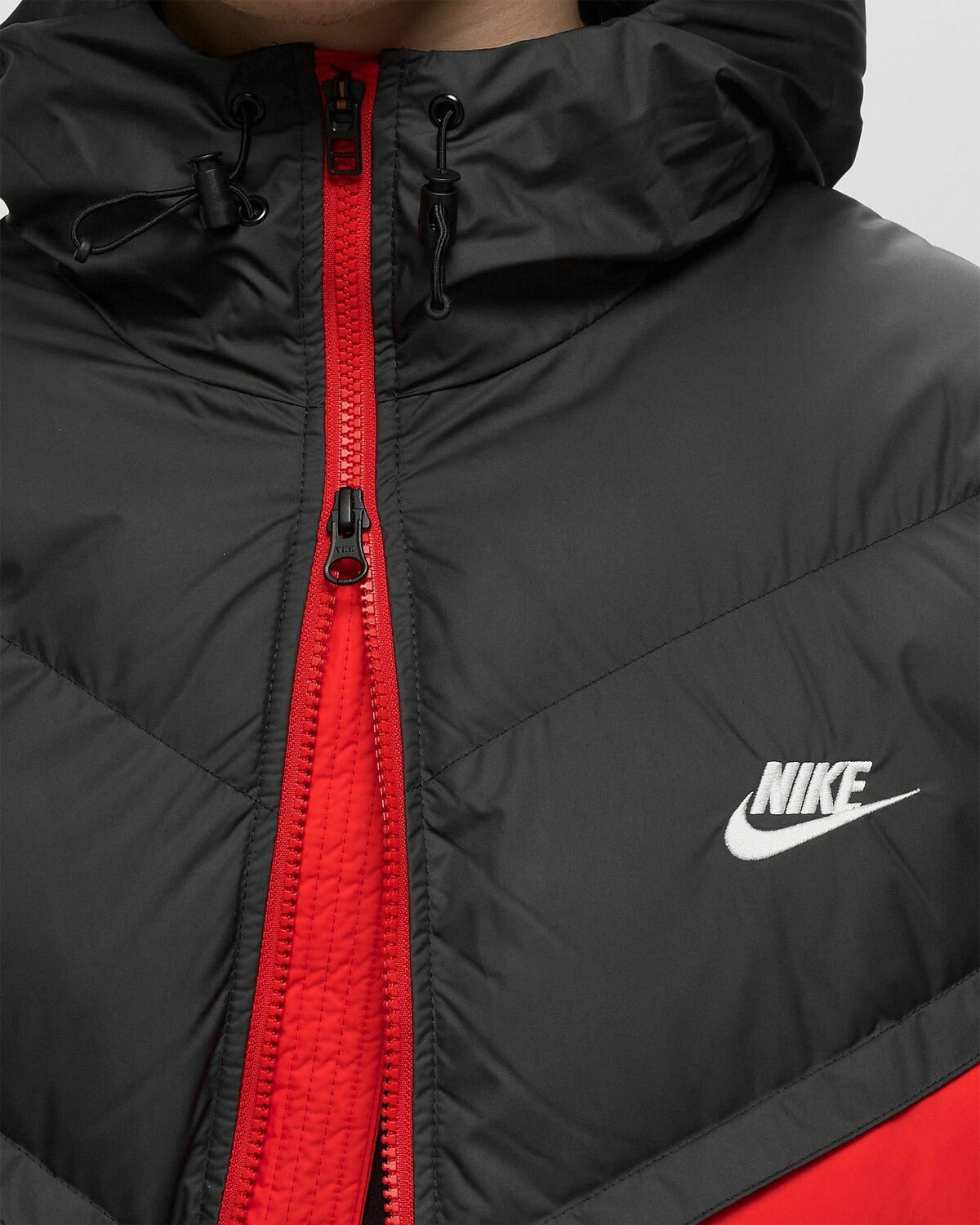 Nike STORM-F.I.T. レッドジャケット Nike Storm-FIT Windrunner Down Fill Puffer Red Jacket DD6795