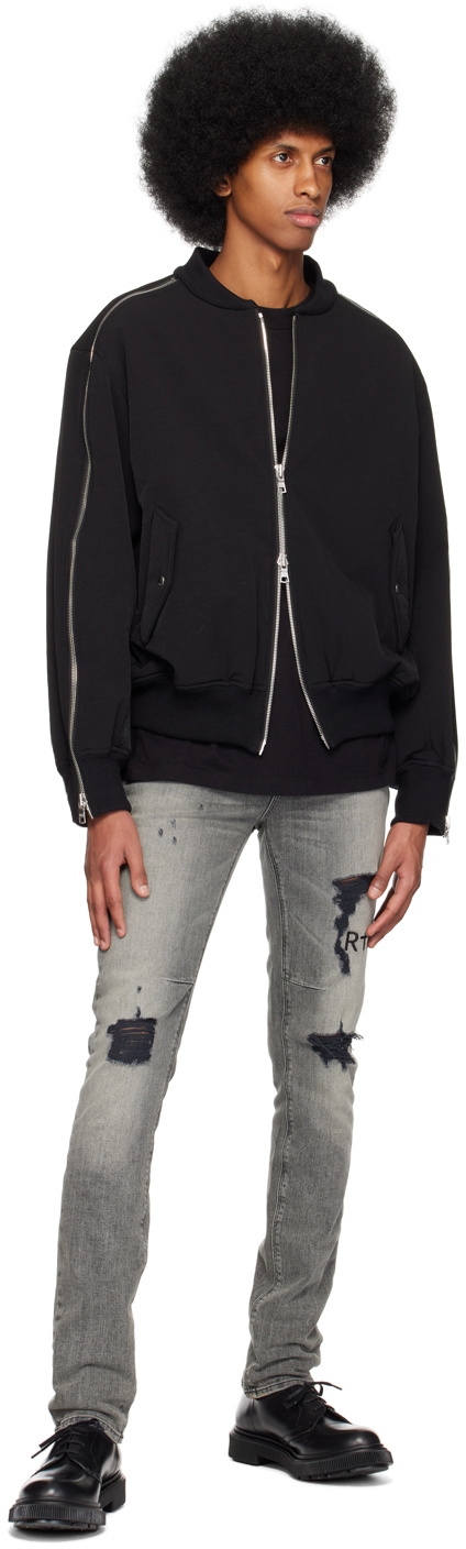 RTA Black Crewneck T-Shirt