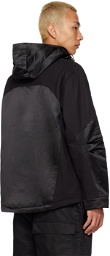 SPENCER BADU Black Hooded Jacket
