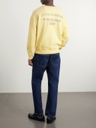 Acne Studios - Fema Cotton-Jersey Sweatshirt - Yellow