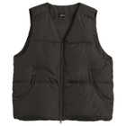 Hiking Patrol Men's Element Down Vest in Charcoal Black