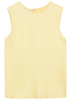 Vince Satin top Yellow