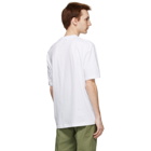 Lanvin White Embroidered Logo T-Shirt