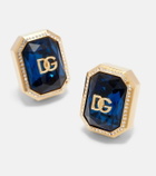 Dolce&Gabbana DG embellished clip-on earrings