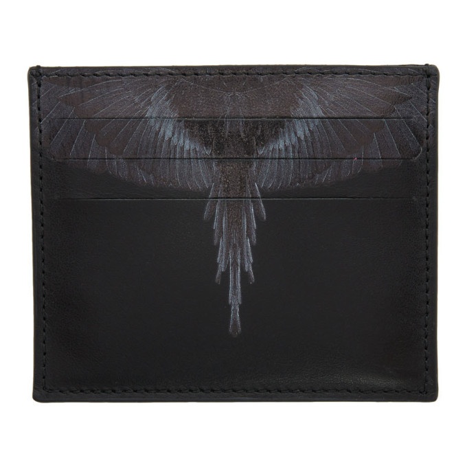 Photo: Marcelo Burlon County of Milan Black and Grey Wings Card Holder