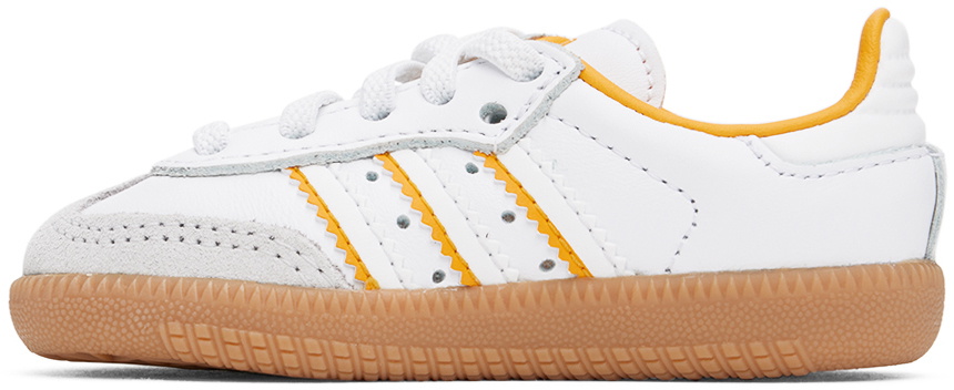 adidas gazelle silver green womens Adidas Womens Samba OG W Shock Yellow Indigo Cream White JI2594 – Sneaker  Junkies main image 1