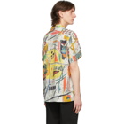 Wacko Maria Multicolor Jean-Michel Basquiat Edition Short Sleeve Shirt