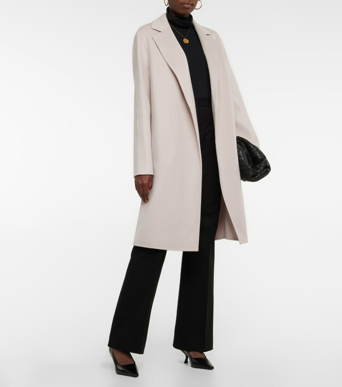 Joseph Cenda wool and cashmere wrap coat Joseph