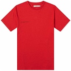Pangaia Organic Cotton T-Shirt in Apple Red