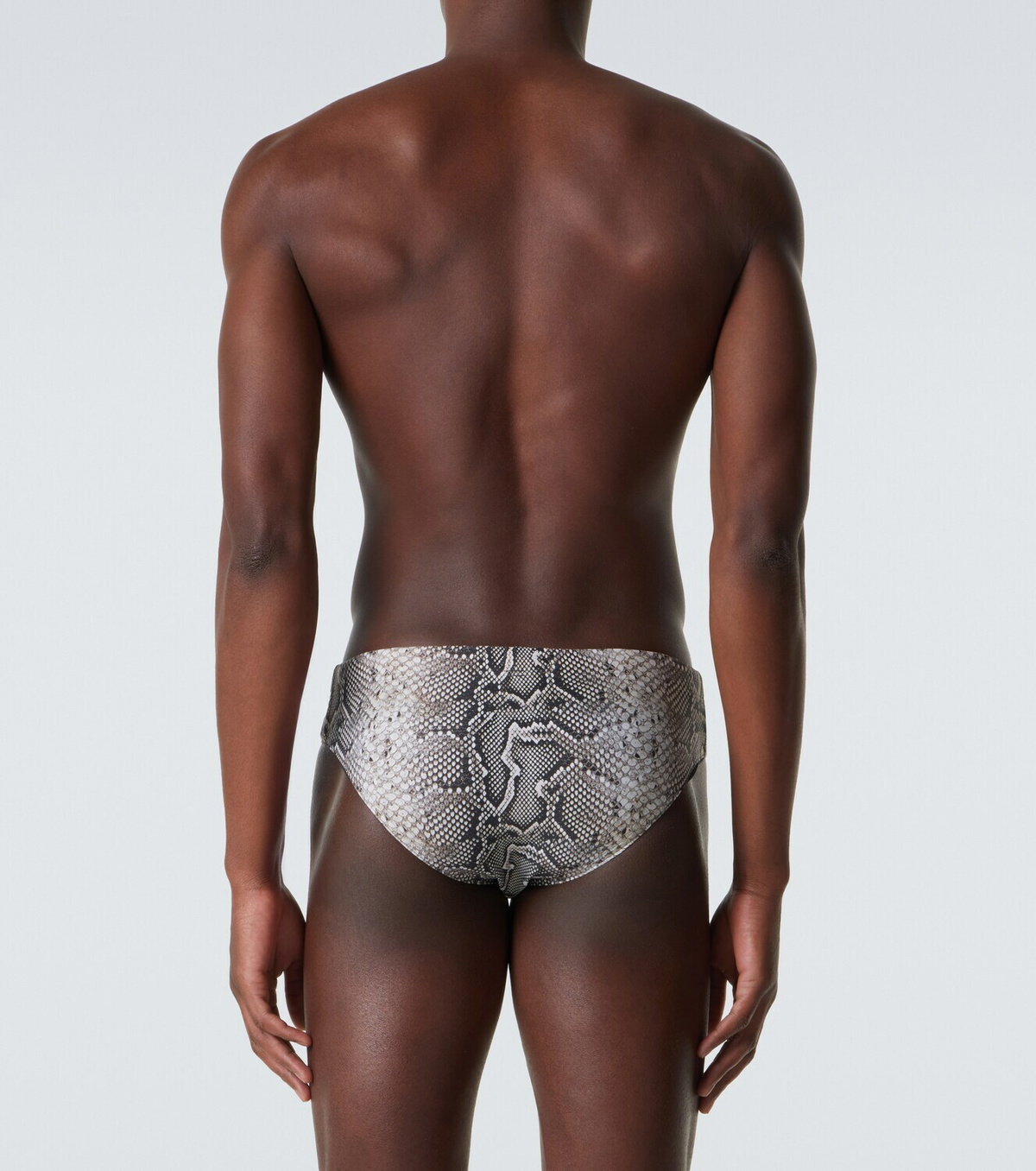 Tom Ford Snake-print swim briefs