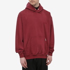 Represent Men's Blank Popover Hoody in Vintage Red