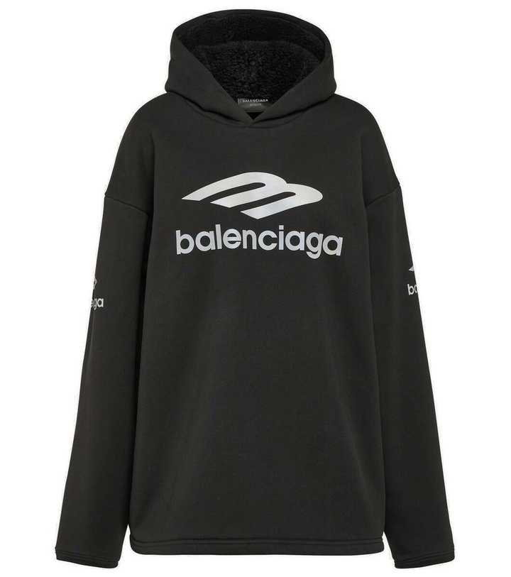 Photo: Balenciaga 3B Sports Icon technical hoodie