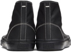 Maison Margiela Black Tabi High-Top Sneakers