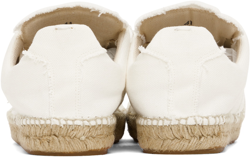 Maison Margiela White Replica Espadrilles
