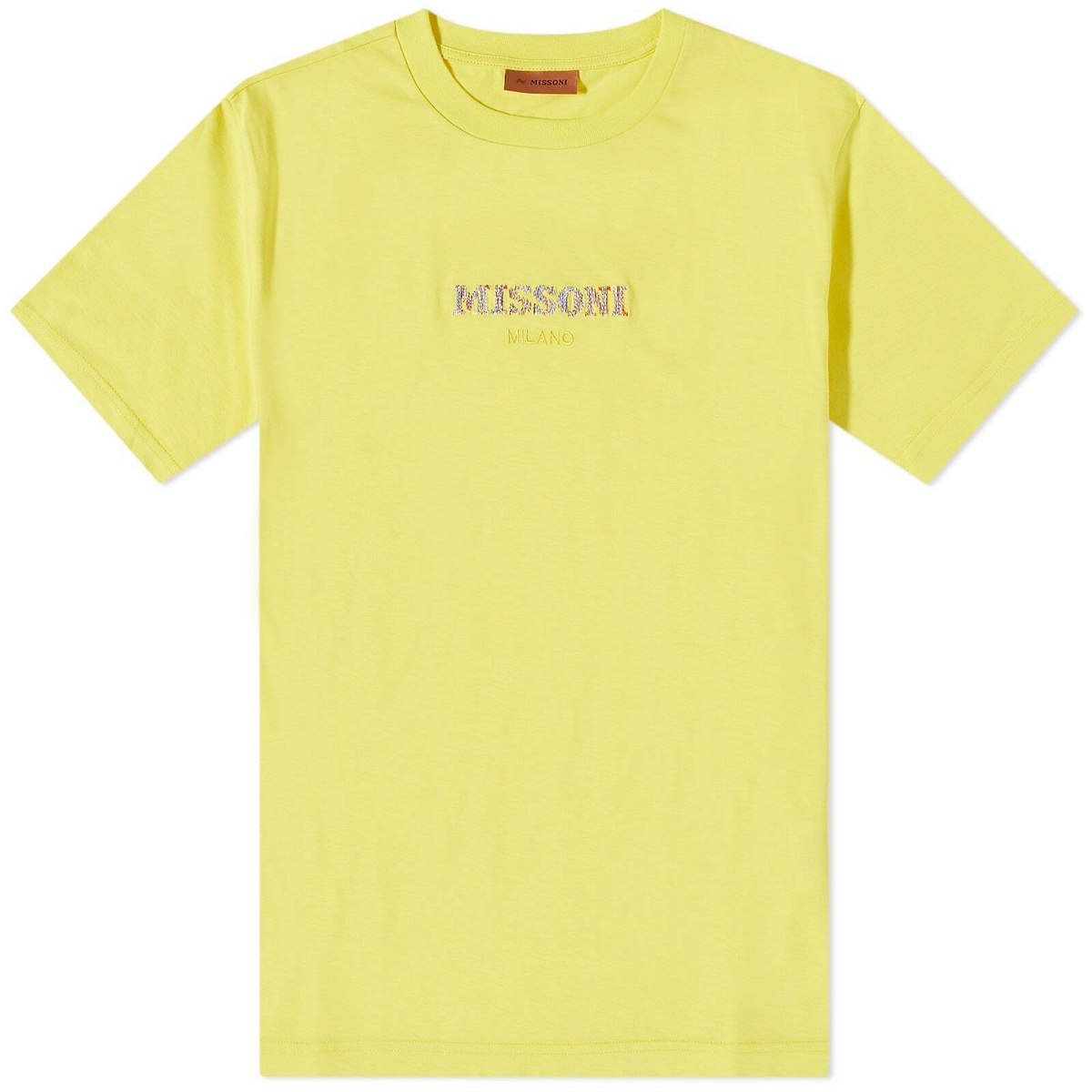 Missoni Men's Knit Logo T-Shirt in Multi Missoni
