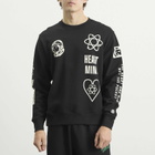 Billionaire Boys Club Men's Multi Print Sweatshirt in Black