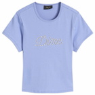 Dime Women's Icy T-Shirt in Light Indigo