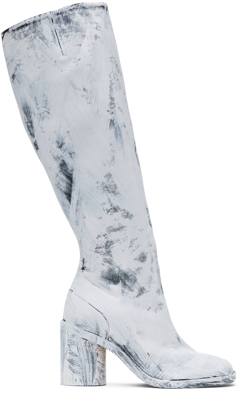 Maison Margiela White Tabi Bianchetto Boots Maison Margiela
