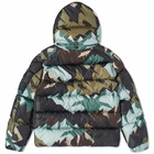 Moncler Men's Mosa Padded Down Jacket in Green Multi