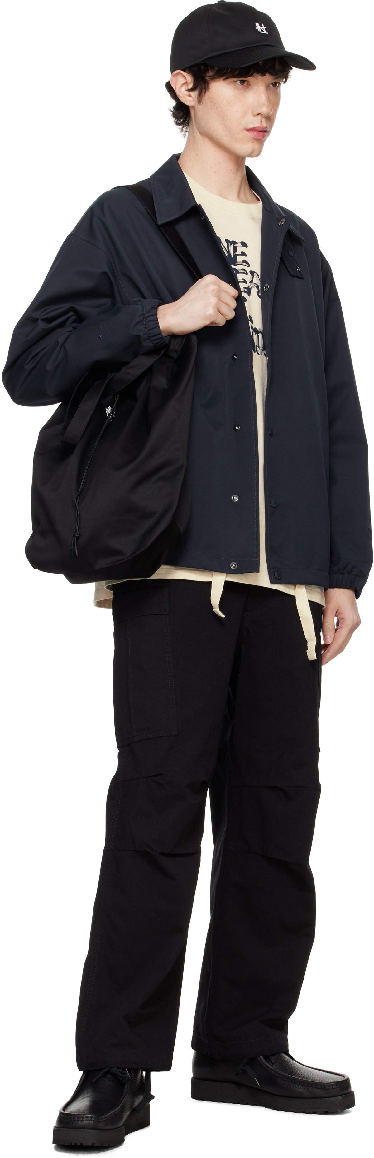 nanamica Navy 2L GORE-TEX Coach Jacket Nanamica