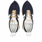 Lanvin Men's Vintage Running Sneakers in Navy Blue/White
