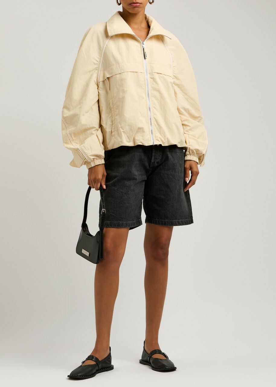 Acne Studios Nylon Jacket Off White Acne Studios