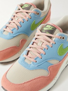 Nike - Air Max 1 Mesh, Felt and Suede Sneakers - Pink