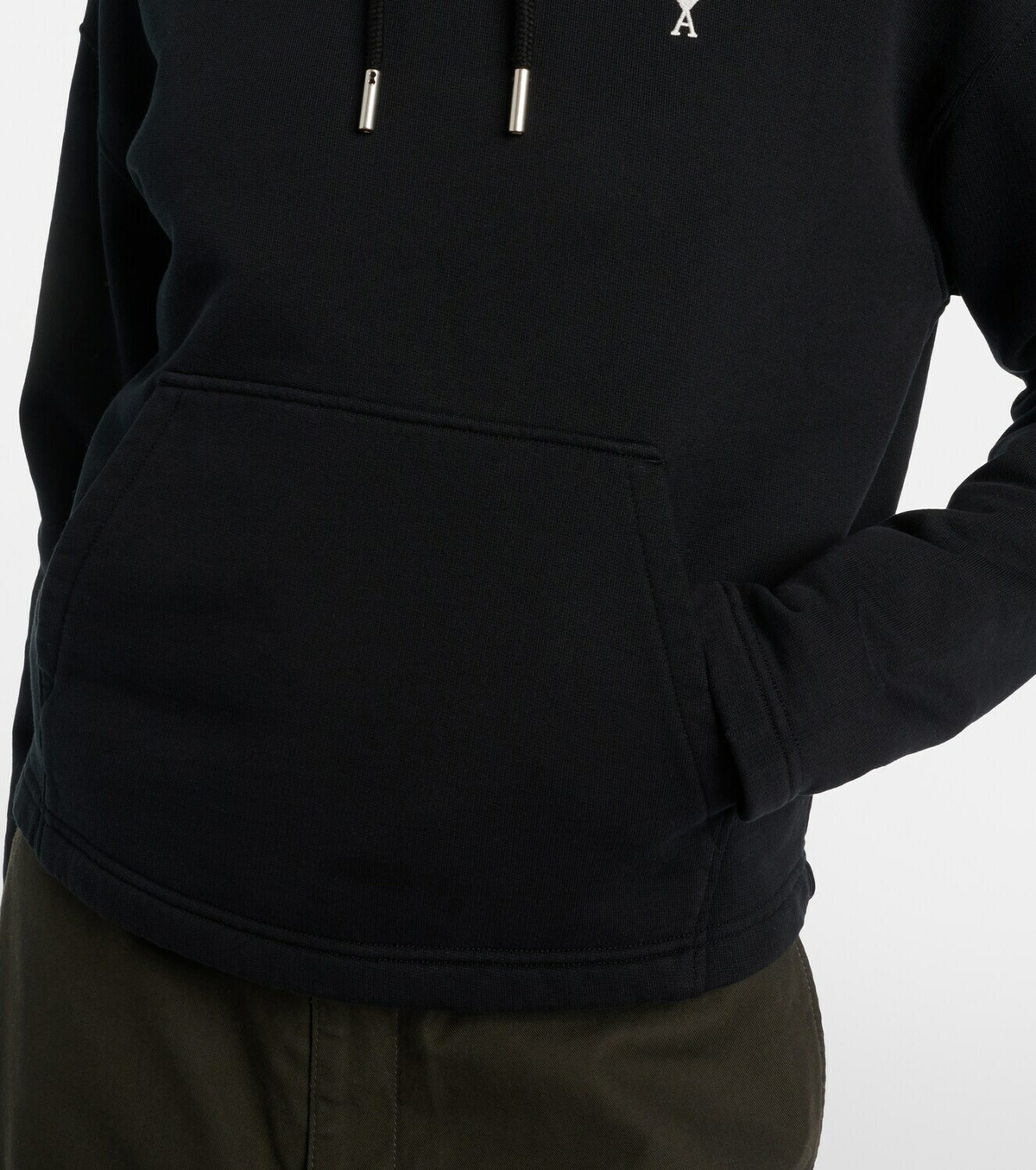 Ami Paris Ami de Cœur cotton jersey hoodie
