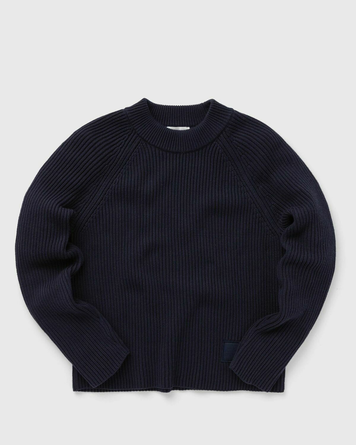 Ami Paris Ami Alexandre Mattiussi Crewneck Blue - Mens - Pullovers AMI