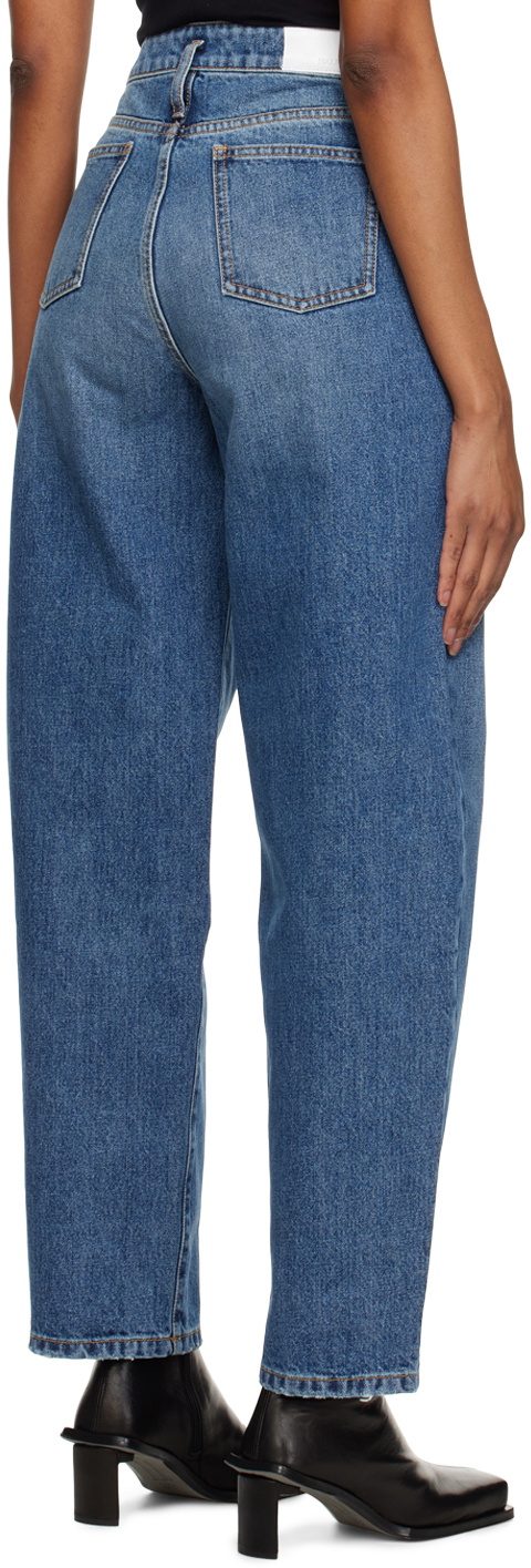 HALFBOY Blue Oversized Jeans