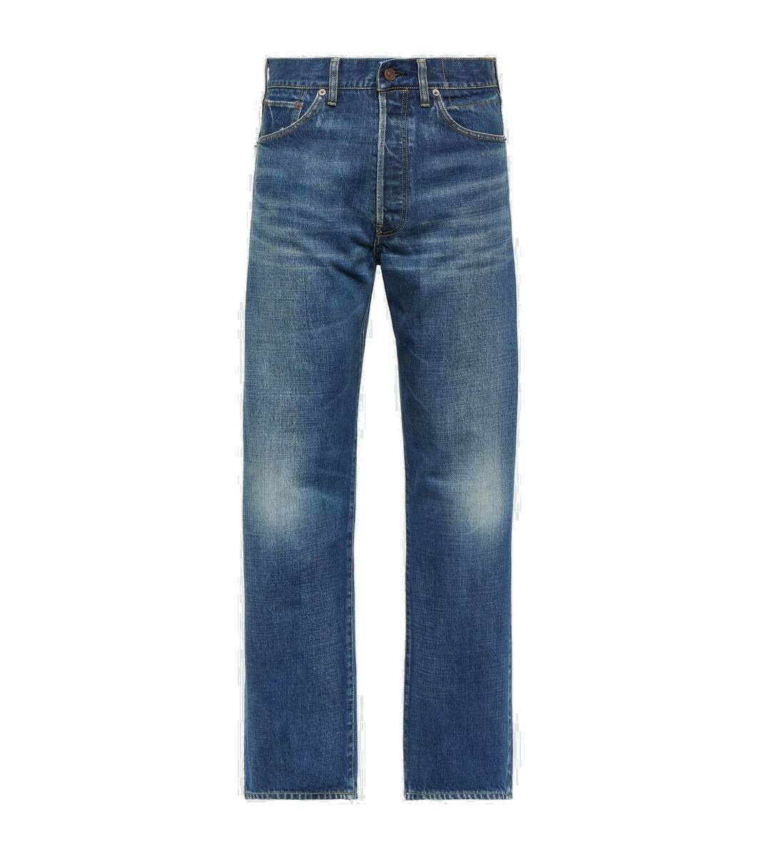visvim - Social Sculpture 12D19 Skinny-Fit Distressed Denim Jeans 