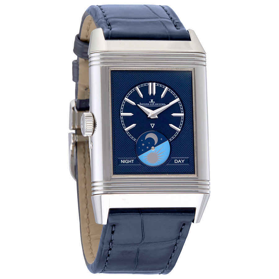 Jaeger LeCoultre Reverso Tribute Silver Dial Mens Hand Wound Watch Q3958420