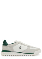 Polo Ralph Lauren Varick Panelled Mesh Sneakers White