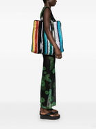Missoni Home Black Zigzag Towelled Tote Bag