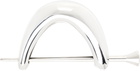 Bottega Veneta Silver Ellipse Hair Pin
