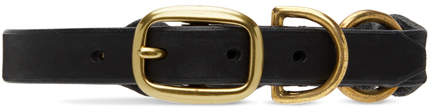 Canem Studio Black Medium Classic Cut Dog Collar
