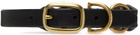 Canem Studio Black Medium Classic Cut Dog Collar