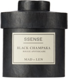 MAD et LEN SSENSE Exclusive Black Small Champaka Candle